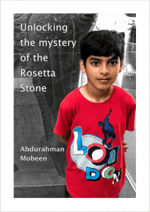 'Unlocking the mystery of the Rosetta Stone' book cover